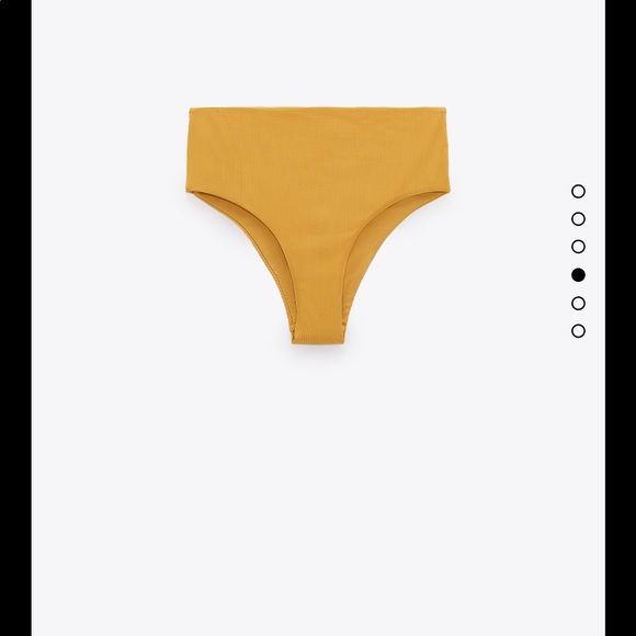 Zara high waisted bikini bottom - Picture 3 of 6